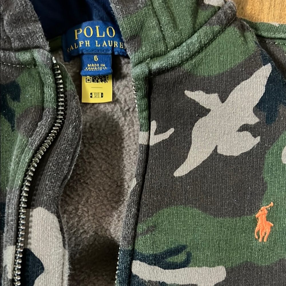 Polo by Ralph Lauren Kids Camo Hoodie - Picture 3 of 5